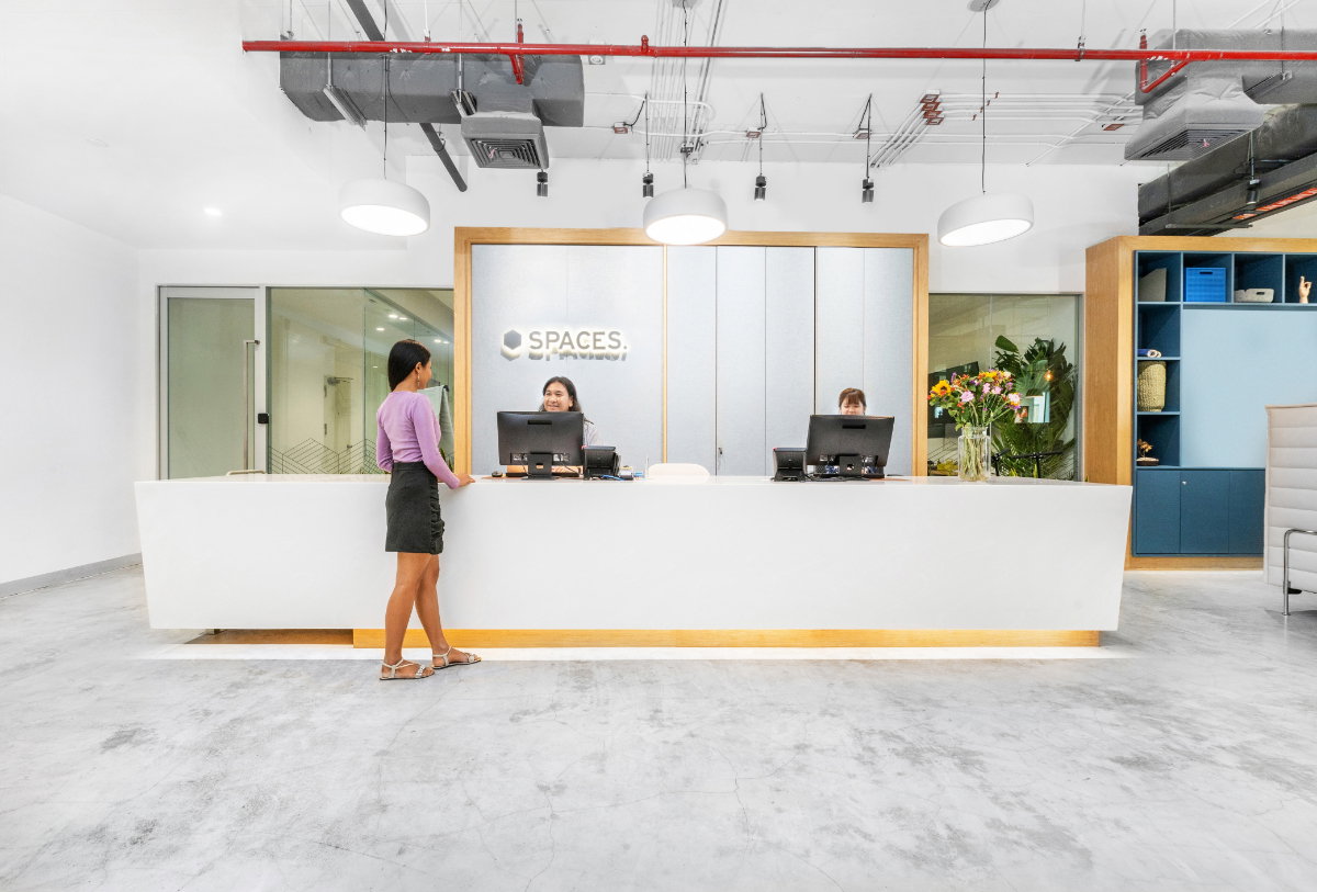 รูป Office Space แบบส่วนตัวพร้อมบริการมาตรฐานเต็มรูปแบบสำหรับคุณและทีมงานของคุณที่ Spaces Chamchuri Square - รูปที่ 3/5