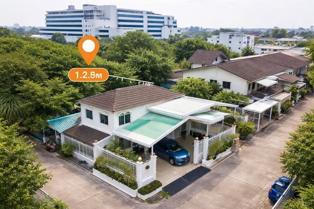 รูป ตลาดโชคชัย 4 500 ม. ทำเลลาดพร้าว บ้านชั้นเดียวกว้างขวาง 2นอน MRTโชคชัย 4 1.8กม. รพ. เปาโล โชคชัย4 1.2กม. 2น้ำ 44ตร.ว. 176ตร.ม. - รูปที่ 1/8