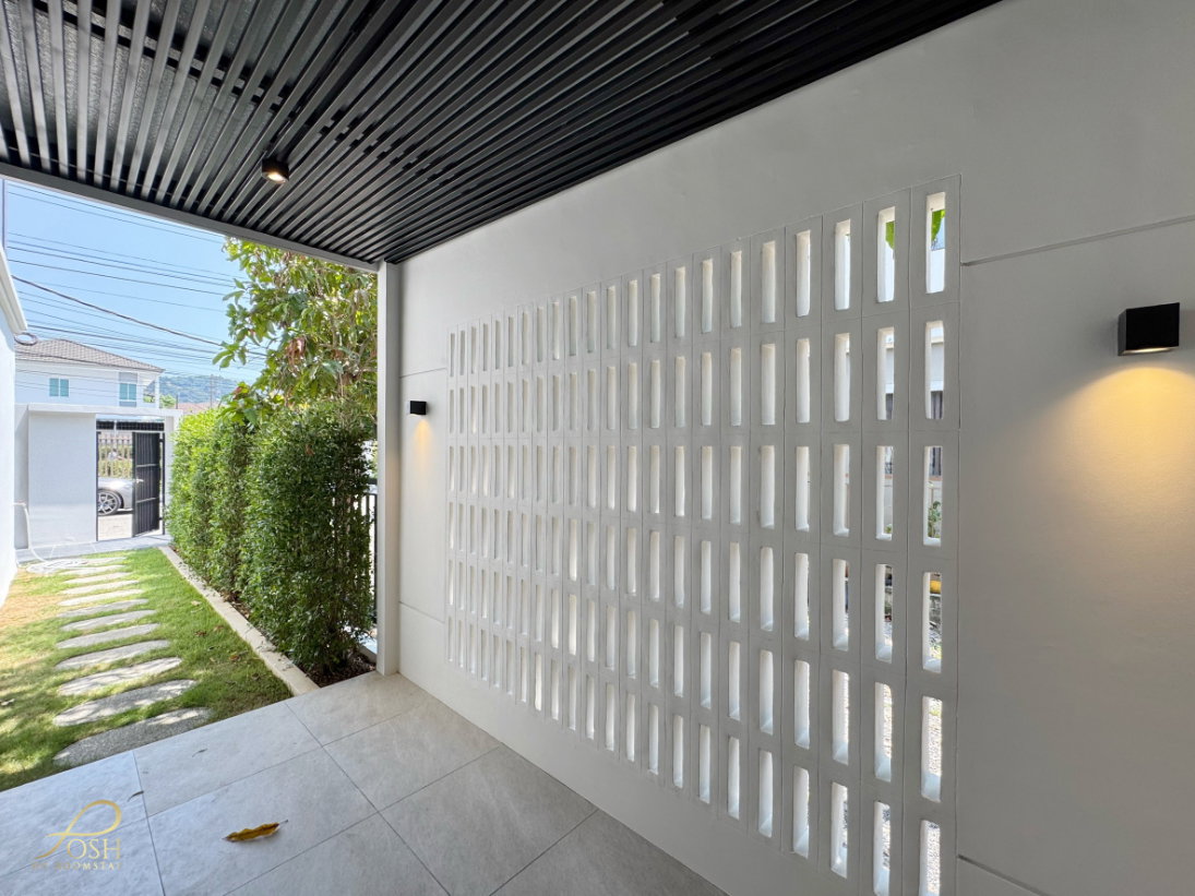 รูป บ้านรีโนเวทใหม่ พฤกษาวิลล์ กะทู้-ป่าตอง Pruksa Ville Kathu Patong บ้านหลังมุม ให้ความเป็นส่วนตัว หน้าบ้านไม่ชนบ้านหลังอื่น - รูปที่ 7/33