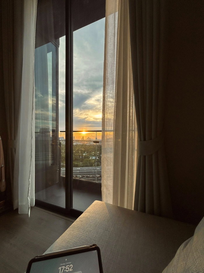 รูป ✨🦄 Ready to move 🦄✨ The Crest Park Residences ห้องสวย✨ ระเบียงวิวสวน เฟอร์ครบจบในที่เดียว โทร 096-2493698 (TCR0149) - รูปที่ 10/16