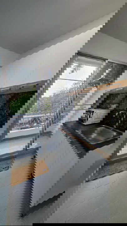 รูป ( พร้อมเข้าอยู่ ) ให้เช่า คอนโด เดอะคิทท์ แจ้งวัฒนะ ชั้น 2 ขนาด 29 ตร.ม. ตกแต่งครบ ติดรถไฟฟ้าสายสีชมพูเดินทางสะดวก - รูปที่ 9/15