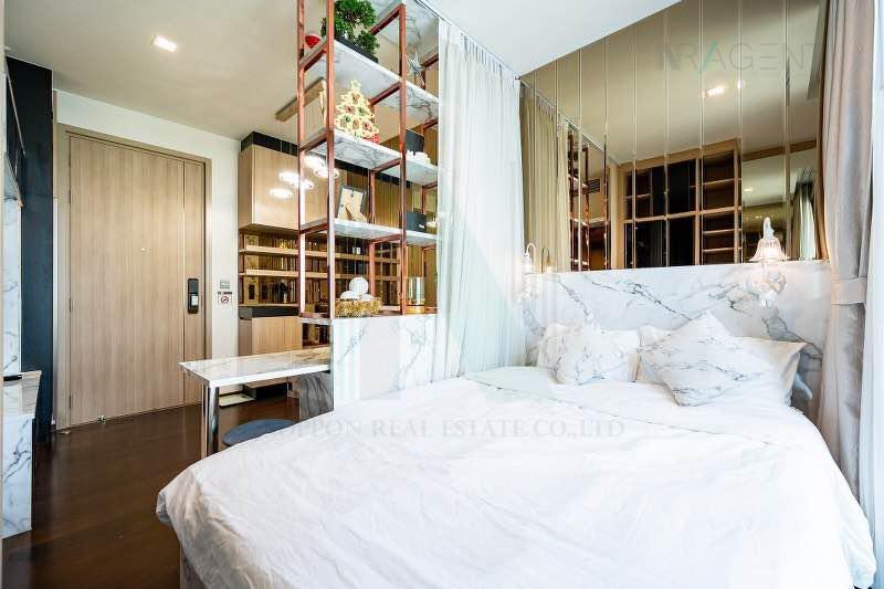 รูป 🔺 ให้เช่าคอนโด เดอะ ไลน์ ราชเทวี อาคาร 1 ชั้น 24 สตูดิโอ ขนาด 28.00 ตรม ใกล้ BTS ราชเทวี - รูปที่ 1/8