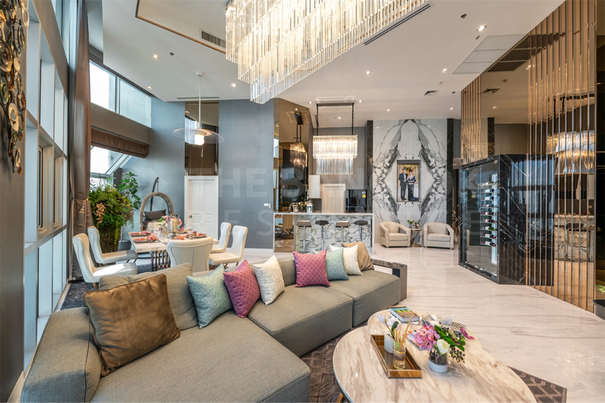 รูป คอนโด Luxury ราคาพิเศษ เบ็ล อเวนิว 1 ใกล้ MRT สถานีพระราม 9 - รูปที่ 3/10