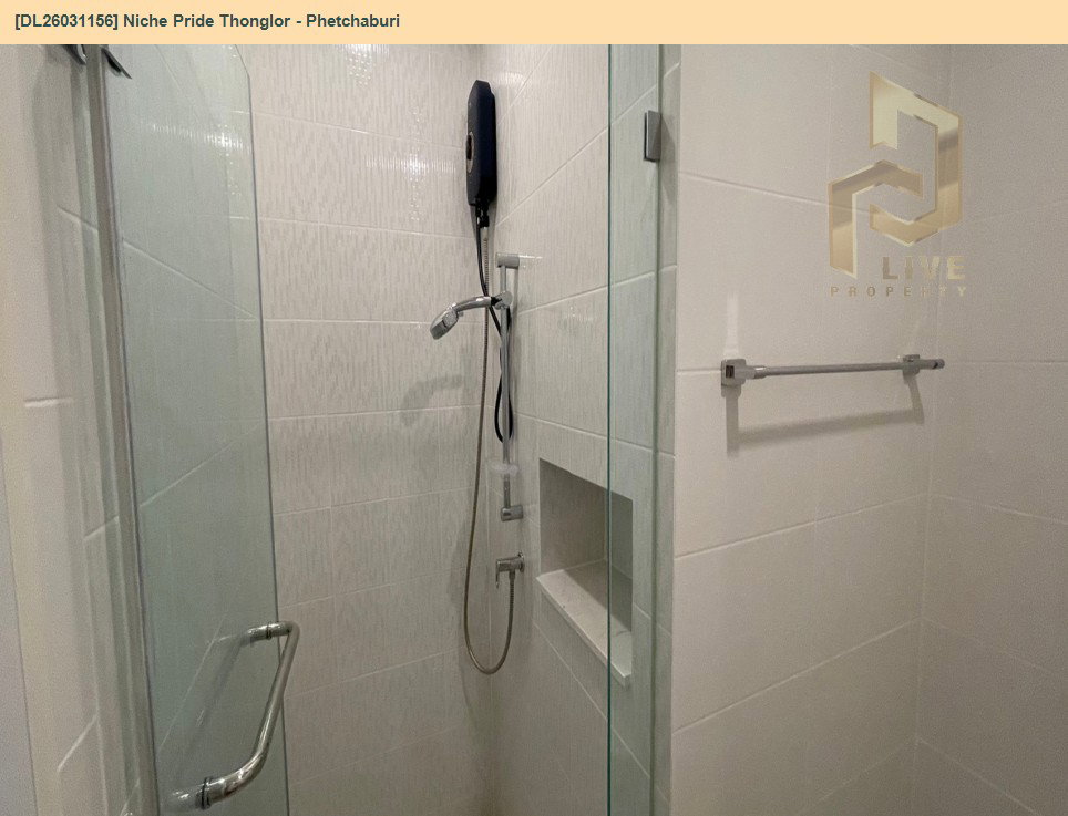 รูป DL26031156 ให้เช่าคอนโด นิช ไพรด์ ทองหล่อ - เพชรบุรี (Niche Pride Thonglor - Phetchaburi) ใกล้ MRT เพชรบุรี พร้อมเข้าอยู่ โทรด่วน 0656133286 LineID @534wlwof - รูปที่ 6/6