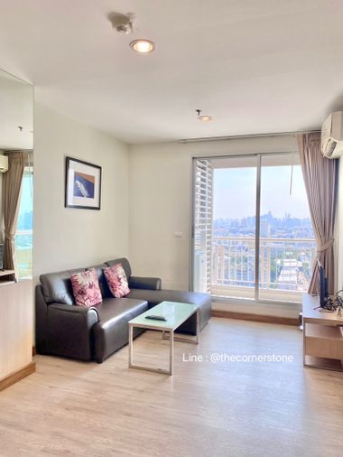 พร้อมเข้าอยู่🌟คอนโดติด MRT-รัชดาภิเษก🌟 “ 𝐑𝐡𝐲𝐭𝐡𝐦 รัชดา ” ขนาด 46 ตร.ม. ชั้น 20+ [260249]