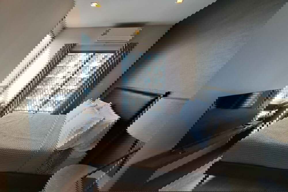 รูป 🔥เช่าด่วน !! Ideo Mobi Sukhumvit 81, 2 ห้องนอน, 2 ห้องน้ำ, ชั้นสูง 10+, ทำเลดี !!🔥Code C20260100029 แต่งครบ, พร้อมเข้าอยู่📣📣 - รูปที่ 4/10