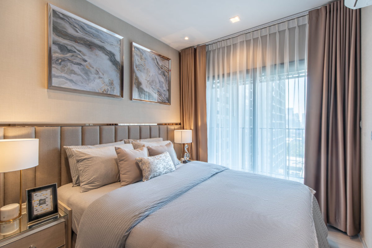 รูป ✅ ✅ ให้เช่า - Life Asoke Rama 9 , Luxury Class 1 ห้องนอน พร้อมเข้าอยู่ ติดต่อไลน์ @bktasset หรือโทร 095-325-8928 - รูปที่ 7/13