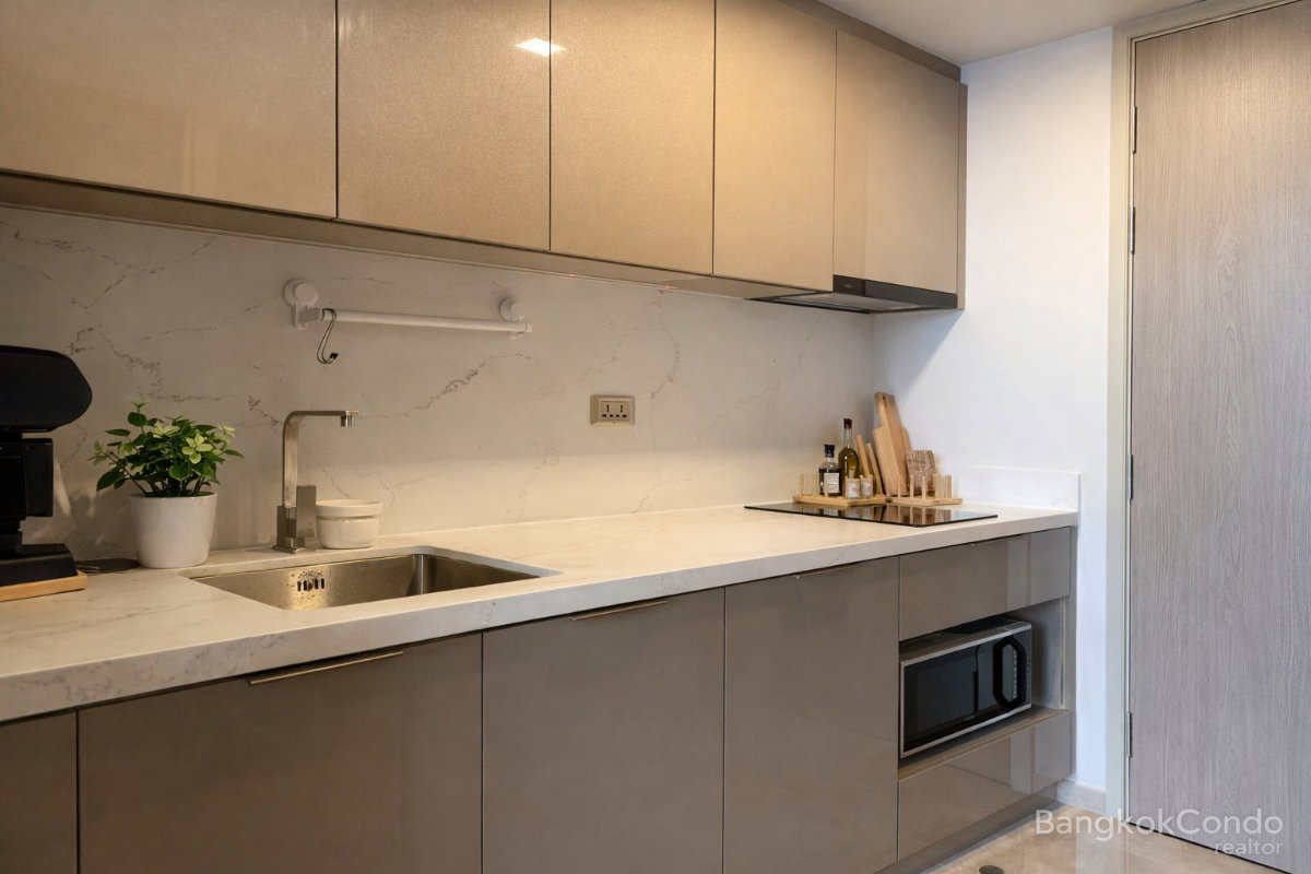 รูป 🍀🍀 Cozy room🍀 ให้เช่า📌 วัน ไนน์ ไฟว์ อโศก-พระราม 9 (Line:@rent2022)MRT พระราม9 ✨พร้อมเข้าอยู่ ✨ A08114 - รูปที่ 11/13