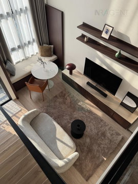 🔺 For Rent Condo IDEO RAMA 9 - ASOKE Building 1, Floor 35,Duplex, Room size 37 sqm