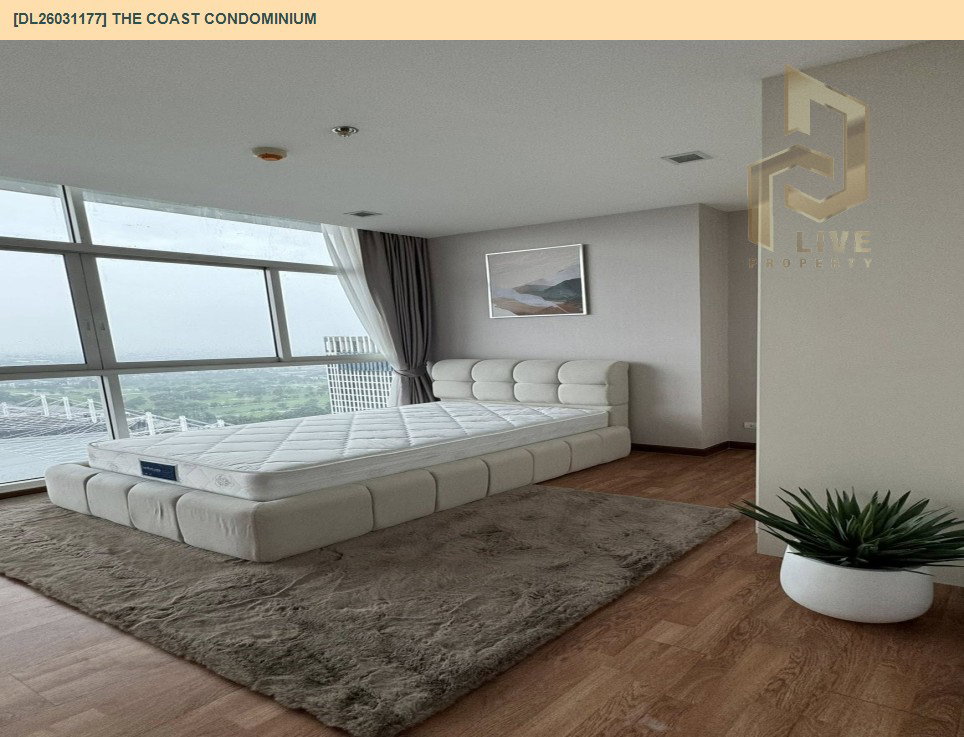 รูป DL26031177 ให้เช่าคอนโด เดอะ โคสต์ คอนโดมิเนียม (The Coast Condominium) ใกล้ BTS บางนา พร้อมเข้าอยู่ โทรด่วน 0653619502 LineID @897iyzll - รูปที่ 8/10