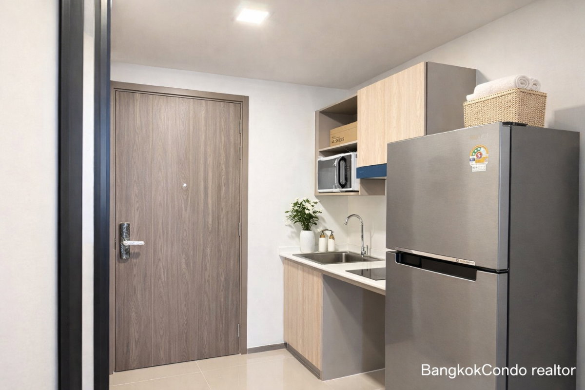 รูป 🍀🍀 Pet-Friendly 🐶🐱 ให้เช่า📌 เดอะ มูฟ บางนา (Line:@rent2022)BTS แบริ่ง ✨พร้อมเข้าอยู่ ✨ A10991 - รูปที่ 4/7