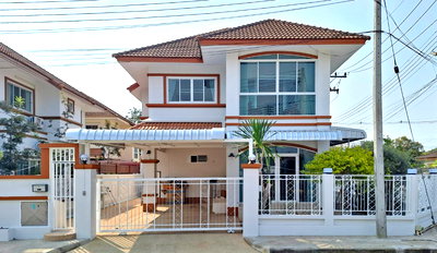 เช่าบ้านเดี่ยว เชียงใหม่ : ให้เช่า พิมุกต์โครงการ 3 ใกล้ ม.พายัพ เฟอร์นิเจอร์ครบ ▪️3ห้องนอน  ▪️3 ห้องน้ำ ❌️น้ำไม่ท่วม  🏷️ค่าเช่า 26,000 บาท/เดือน    