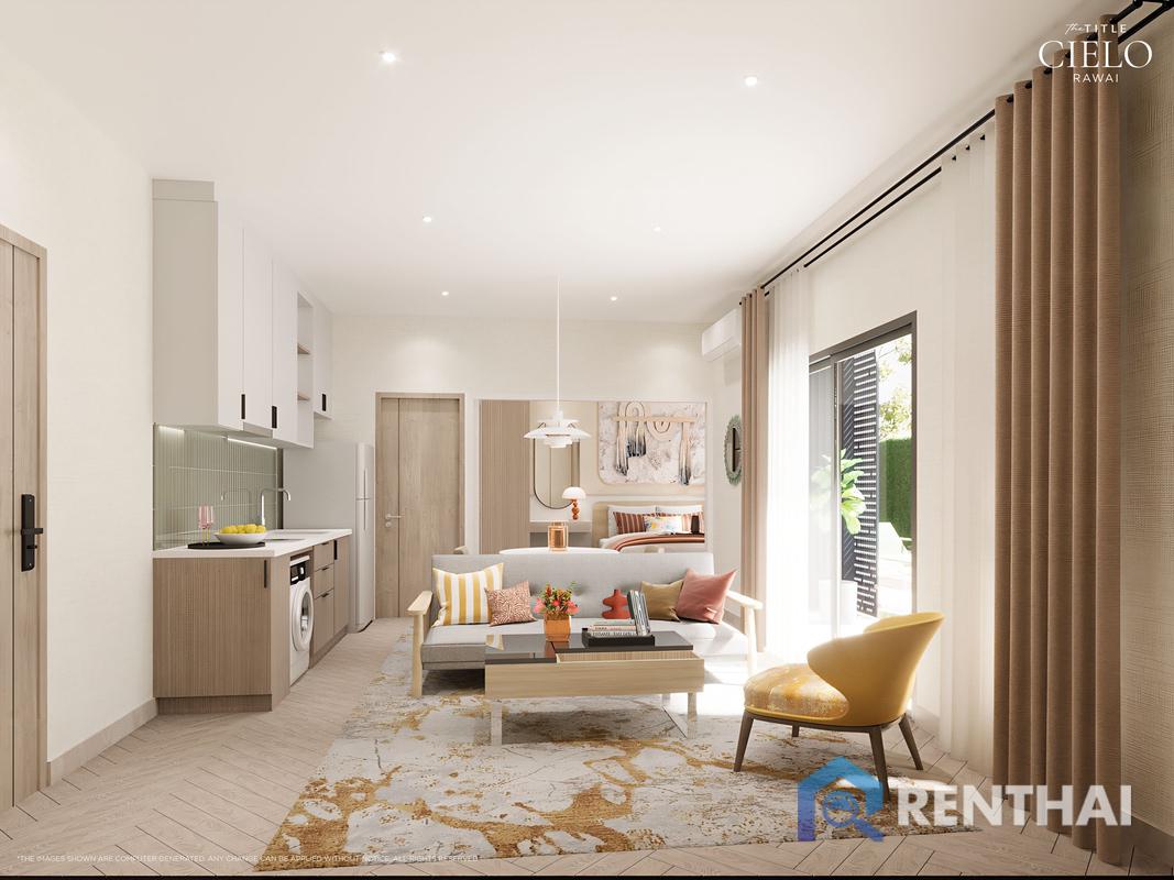 For sale condo 1 bedroom at The Title Cielo Rawai