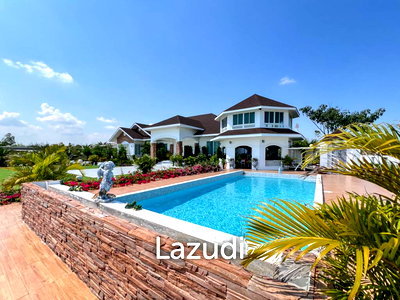 บ้านเดี่ยว ประจวบคีรีขันธ์ : บ้านเดี่ยวหรู 480 ตร.ม. บนที่ดินใหญ่  ทำเลทับใต้ หัวหิน