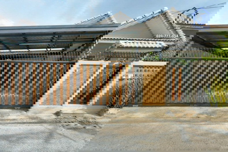 รูป ขายบ้านเดี่ยวชั้นเดียว 52 ตารางวา ซอยกำนันแม้น 14 เอกชัย36 ใกล้รถไฟฟ้า MRT (สถานีบางแค) - รูปที่ 1/17