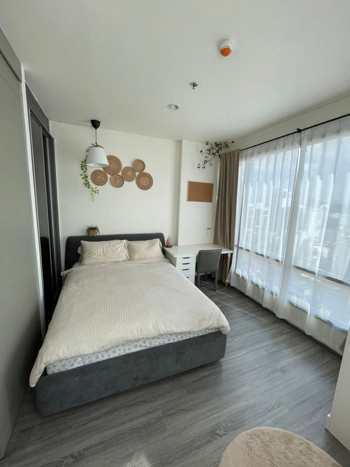 รูป Ideo Mobi Rangnam【𝐒𝐄𝐋𝐋 & 𝐑𝐄𝐍𝐓】🔥ห้องเนเชอรัลโคซี่ โทนครีมละมุน มู้ดอบอุ่นน่าพักผ่อน🔥 ติดต่อไลน์ไอดี: @hacondo - รูปที่ 3/10