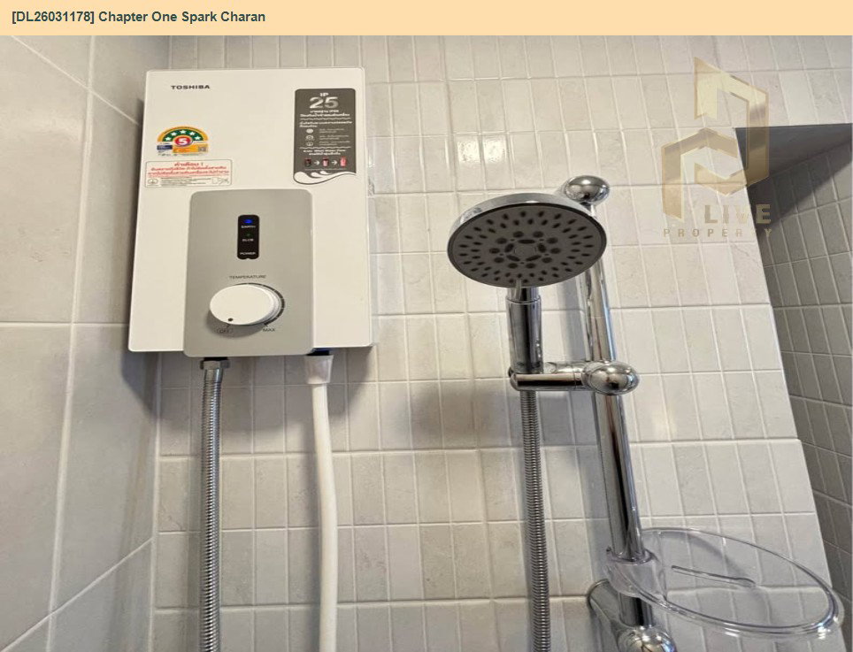 รูป DL26031178 ให้เช่าคอนโด แชปเตอร์ วัน สปาร์ก จรัญ (Chapter One Spark Charan) ใกล้ MRT บางพลัด พร้อมเข้าอยู่ โทรด่วน 0614453194 LineID @162cjixi - รูปที่ 9/9