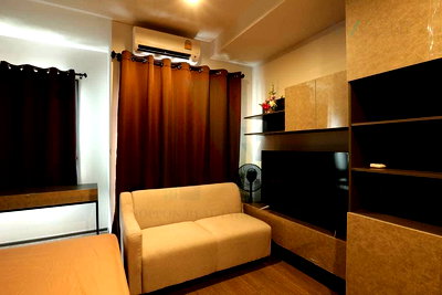 Condos for rent : 🔺 For Rent Condo IDEO PHAHOLYOTHIN - CHATUJAK Building 1, Floor 24,Studio, Room size 29.00 sqm