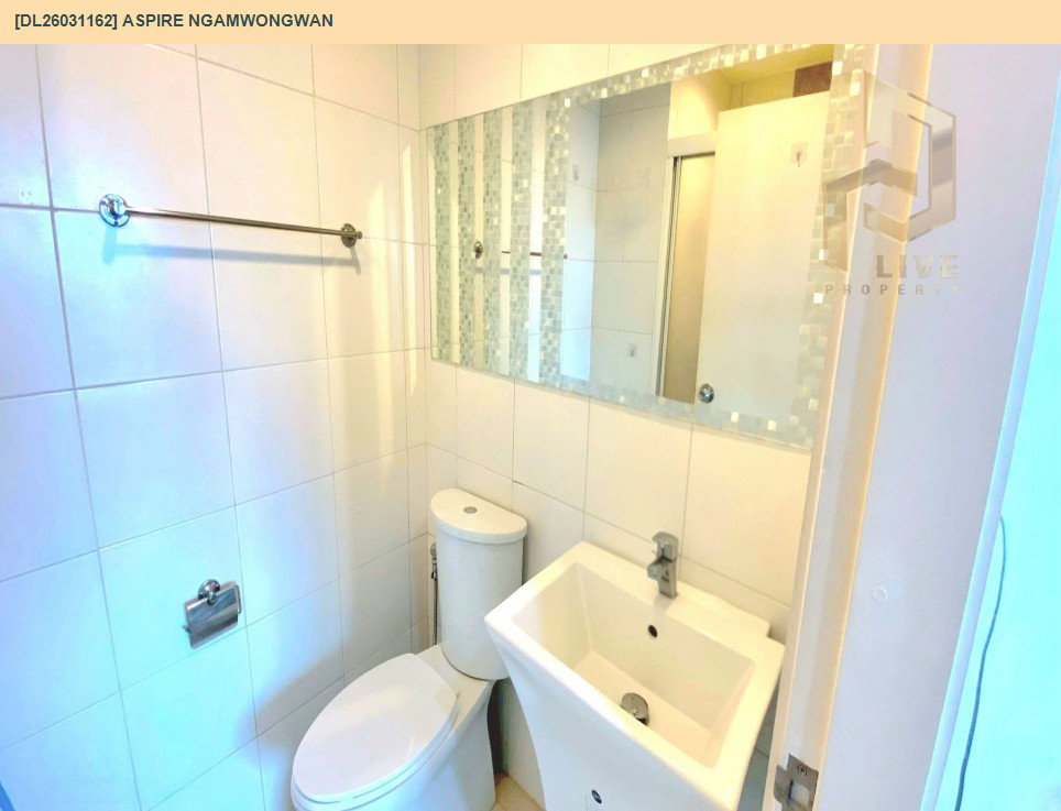 รูป DL26031162 ให้เช่าคอนโด แอสไพร์ งามวงศ์วาน (Aspire Ngamwongwan) ใกล้ - พร้อมเข้าอยู่ โทรด่วน 0800343450 LineID @655ebbvc - รูปที่ 5/6