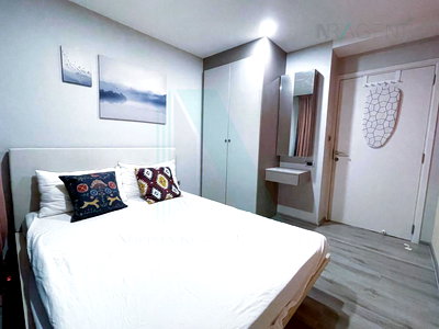 คอนโดให้เช่า : 📣Nice room!📣 ให้เช่าคอนโด แอทติจูด แบริ่ง อาคาร 1 ชั้น 4 2 ห้องนอน ขนาด 36.00 ตรม ใกล้ ตลาดมิ่ง