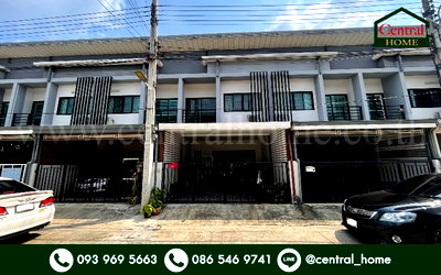 ทาวน์โฮม เซฟวัน โก ศรีสมาน : ทาวน์เฮ้า อิงทาวน์ ติวานนท์ ทำเลดี ต้นซอย พร้อมอยู่ ราคาถูก