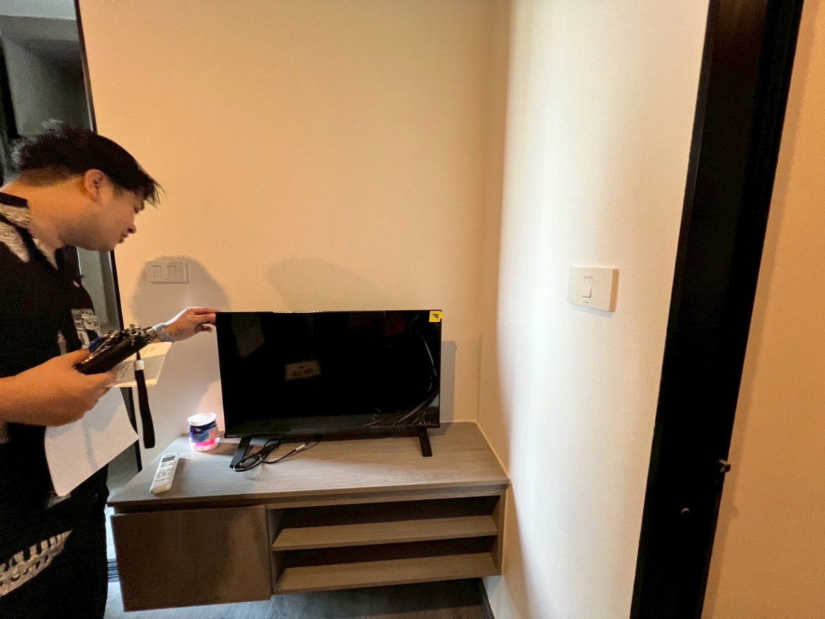 รูป ถูกสุดในโครงการ ‼️ ให้เช่า The Origin Sukhumvit-Sailuat E22 Station 🔥 ห้องสวย เฟอร์ครบจัดเต็ม+มีเครื่องซักผ้า📍 พร้อมให้เข้าอยู่ 20/4/69  - รูปที่ 5/10