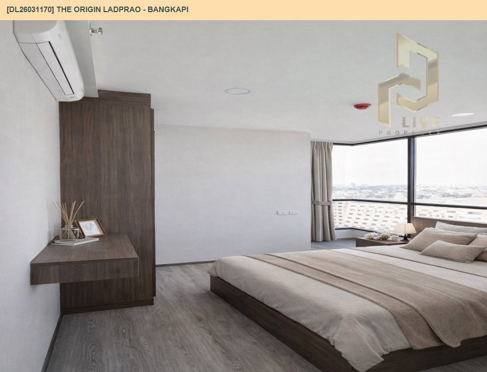 รูป DL26031170 ขายคอนโด ดิ ออริจิ้น ลาดพร้าว - บางกะปิ (THE ORIGIN LADPRAO - BANGKAPI) ใกล้ - พร้อมเข้าอยู่ โทรด่วน 0656133286 LineID @534wlwof - รูปที่ 5/5