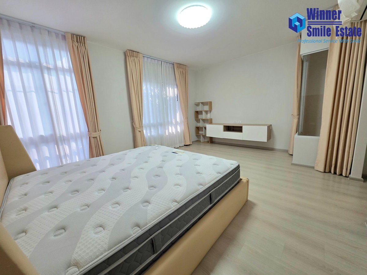 รูป เช่าทาวน์โฮม วิลลาจจิโอ บางนา พร้อมอยู่ ใกล้สวน ทะเลสาบ หน้าบ้านไม่ติดใคร - รูปที่ 9/15