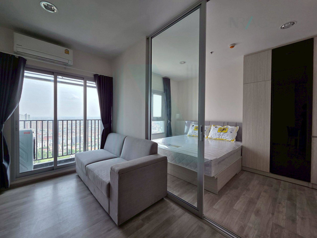 รูป ให้เช่าคอนโด นิช โมโน รามคําแหง อาคาร A ชั้น 32 1 ห้องนอน ขนาด 31 ตรม ใกล้ The Mall บางกะปิ - รูปที่ 4/8