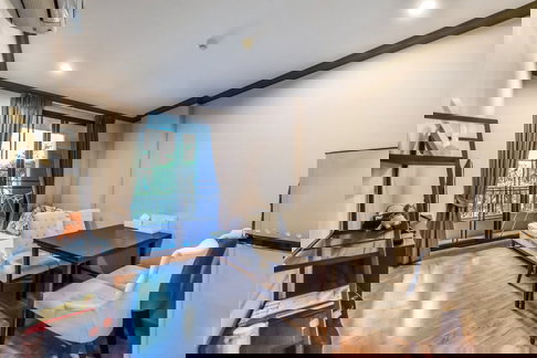 BTS National Stadium 350 m. Price 35,000 Baht Condo The Reserve kasemsan 3 ( Rental )