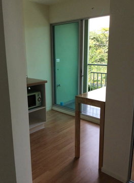 🎊 For Rent Condo LUMPINI VILLE ONNUT - LAT KRABANG Building C, Floor 2,1 bed room, Room size 22 sqm