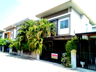 บ้านแฝด ไทรน้อย นนทบุรี : ขายด่วน!บ้านแฝดสไตล์บ้านเดี่ยว ผนังอิสระ โครงการโกลเด้นนีโอ ชัยพฤกษ์