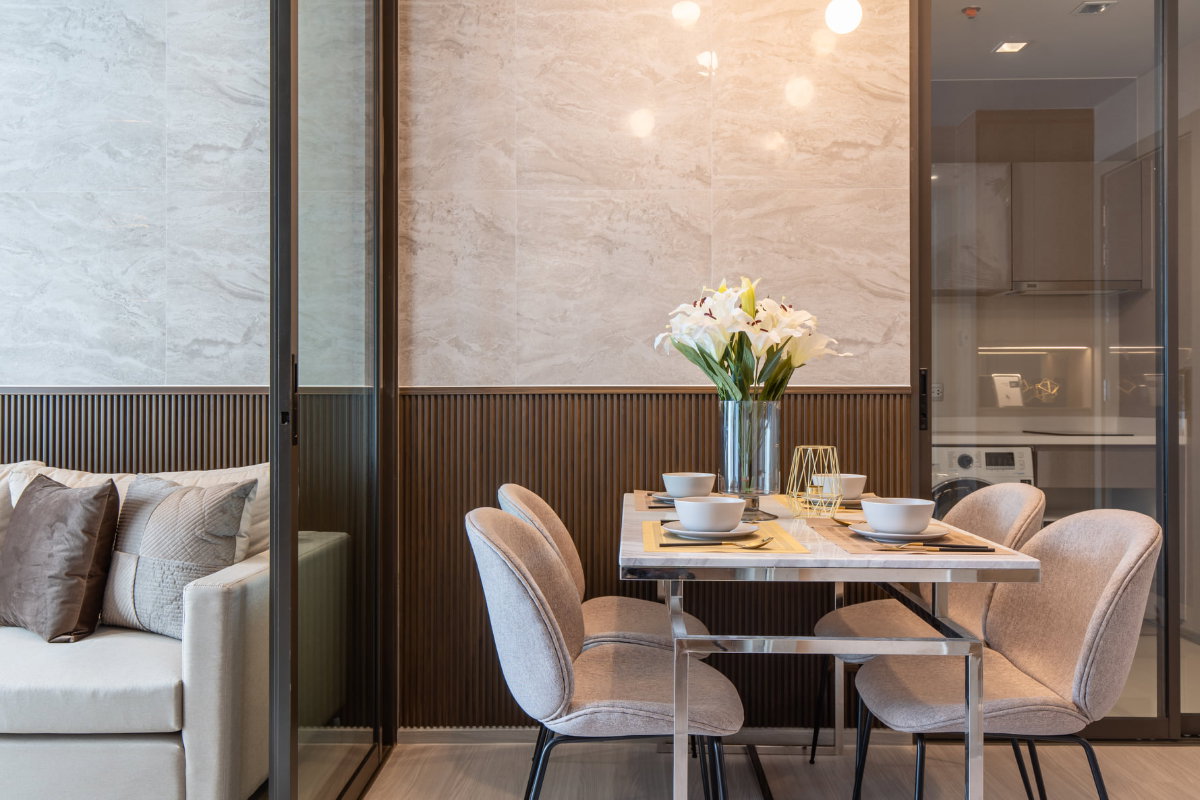 รูป ✅ ✅ ให้เช่า - Life Asoke Rama 9 , Luxury Class 1 ห้องนอน พร้อมเข้าอยู่ ติดต่อไลน์ @bktasset หรือโทร 095-325-8928 - รูปที่ 10/13