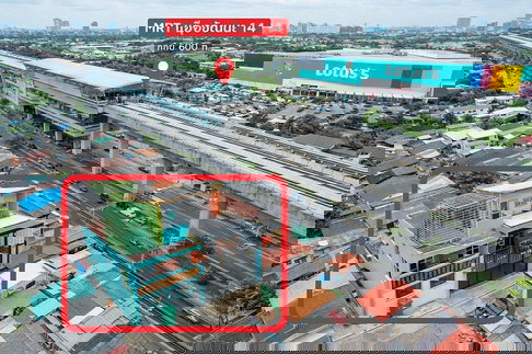 ใกล้ MRT แจ้งวัฒนะ14 600ม. 3นอน 2น้ำ และตลาดเมืองทอง 24ตร.ว. 192ตร.ม. ทาวน์เฮาส์ 2ชั้น ตกแต่งใหม่ครบ ใกล้รพ. มงกุฏวัฒนะ 500 ม.