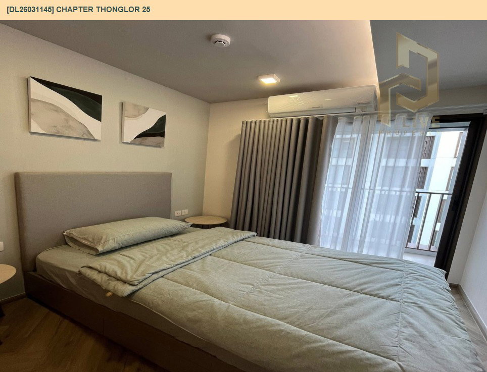 รูป DL26031145 ให้เช่าคอนโด แชปเตอร์ ทองหล่อ 25 (Chapter Thonglor 25) ใกล้ BTS ทองหล่อ พร้อมเข้าอยู่ โทรด่วน 0653619502 LineID @897iyzll - รูปที่ 6/9