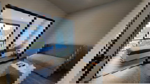 For rent ✨Blue Sukhumvit 89 ✨ 1 bedroom, size 27 sq m, convenient travel, near BTS On Nut 🚅