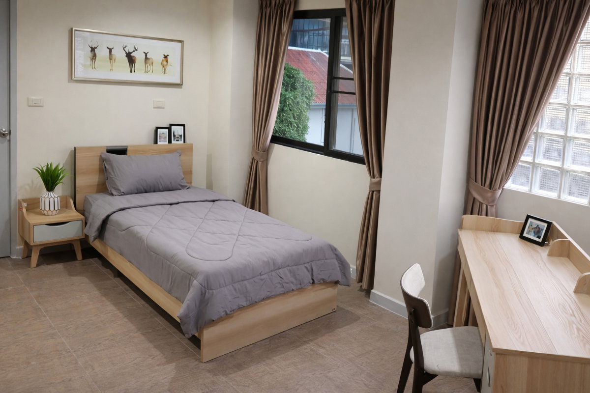 รูป คอนโด 2 ห้องนอน ให้เช่า สาทร กรุงเทพ (CBD ใกล้สีลม) | ใกล้ BTS เซนต์หลุยส์ | 113 ตร.ม. | เฟอร์ครบ - รูปที่ 3/6