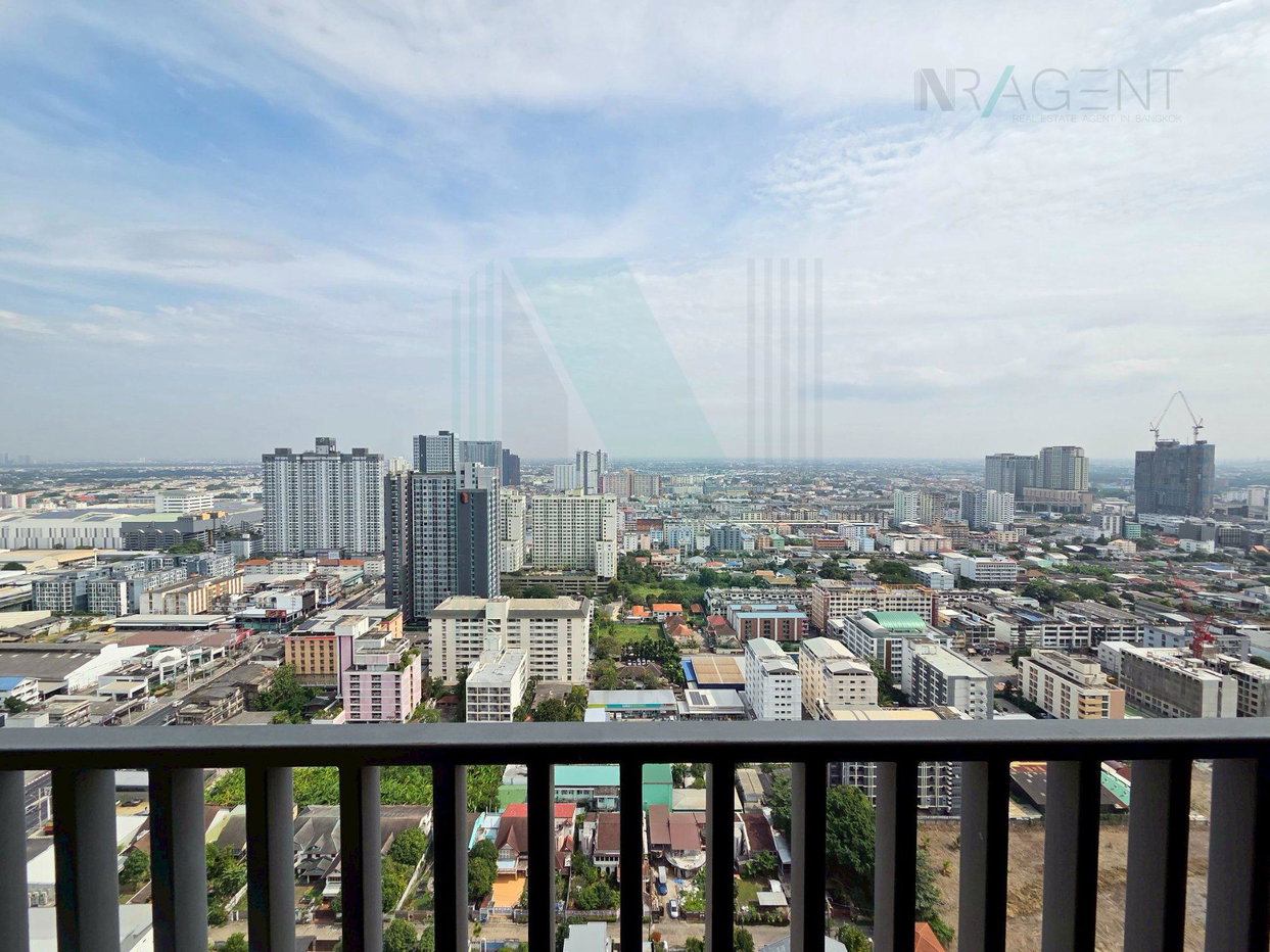 รูป 🚩 ให้เช่าคอนโด นิช โมโน รามคําแหง อาคาร A ชั้น 32 1 ห้องนอน ขนาด 31 ตรม ใกล้ The Mall บางกะปิ - รูปที่ 8/8