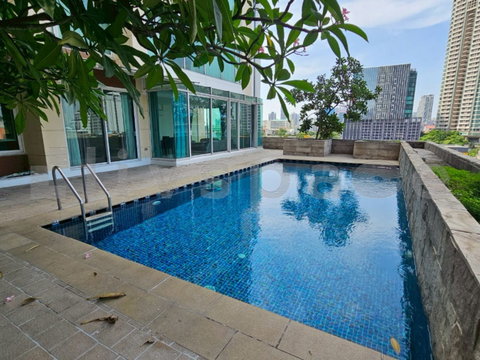 ▚ LH099ツ FOR RENT: The Empire Place 3BR 370.87sqm. 160K ✨ Ultra Luxury Penthouse with Private Pool, Heart of Sathorn! 🏙️