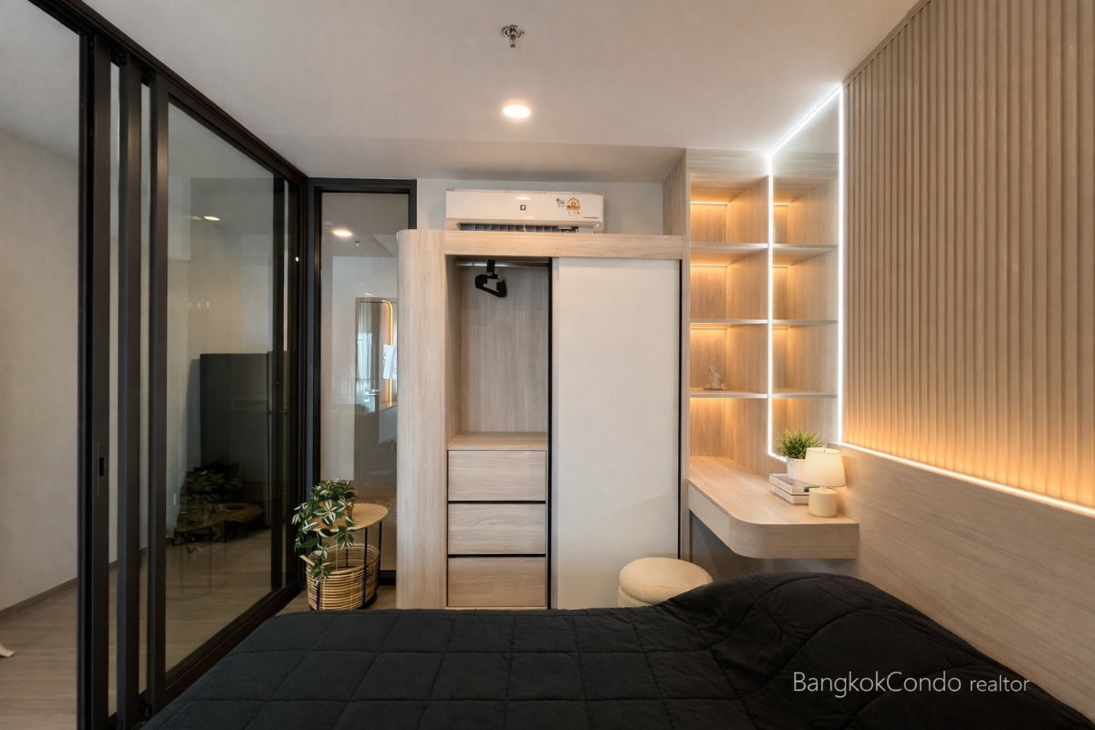 รูป 🍀🍀 Modern Room💙 ให้เช่า📌 แอสปาย สุขุมวิท พระราม4 (Line:@rent2022)BTS พระโขนง ✨พร้อมเข้าอยู่  ✨ A11002 - รูปที่ 3/12