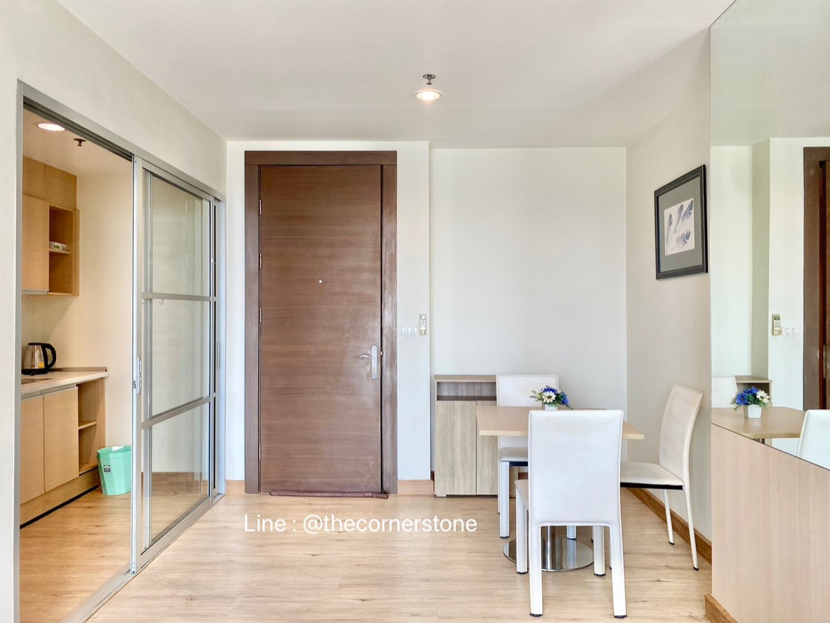 picture Ready to move in “ 𝐑𝐡𝐲𝐭𝐡𝐦 𝐑𝐚𝐭𝐜𝐡𝐚𝐝𝐚 “ 1 Bedroom Size 46  Sq.m. Floor 20+  Near MRT-Ratchada - 8/18