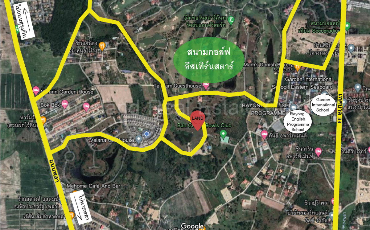 รูป ขายที่ดิน ในสนามกอล์ฟอีสเทิร์นสตาร์ ต.พลา อ.บ้านฉาง จ.ระยอง - รูปที่ 4/6