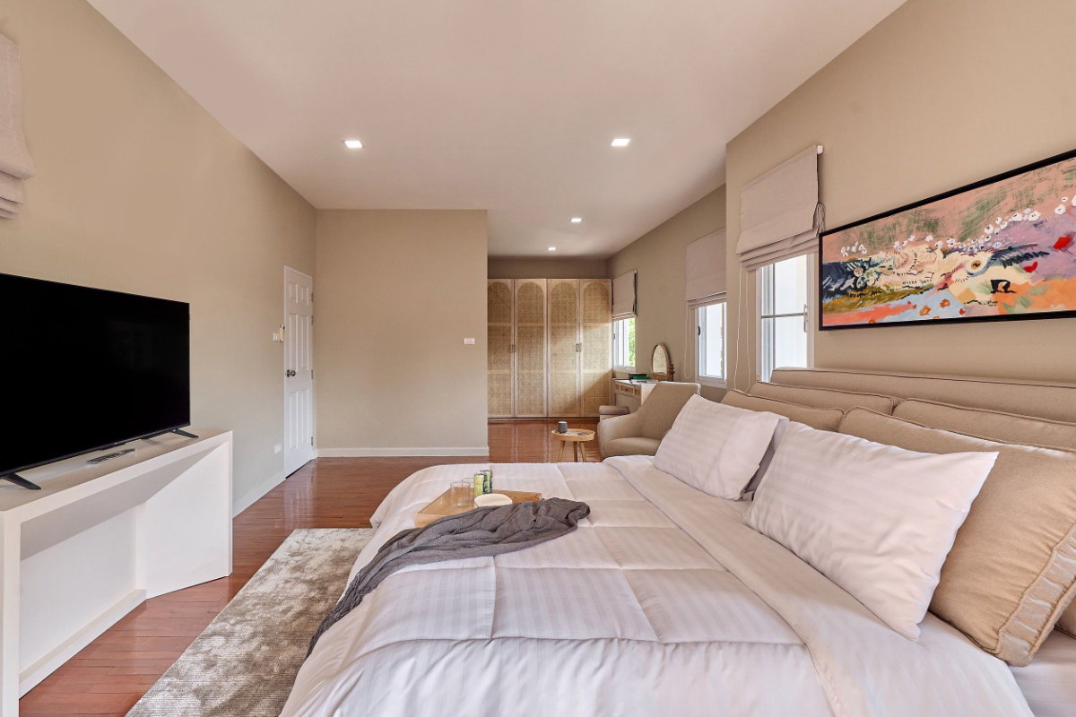 รูป ให้เช่าบ้านเดี่ยว หมู่บ้านกุลพันธ์วิลล์ โครงการ 10 ใกล้เมืองเชียงใหม่ ตกแต่งครบ พร้อมอยู่ (R978) T.0946511456 - รูปที่ 17/20