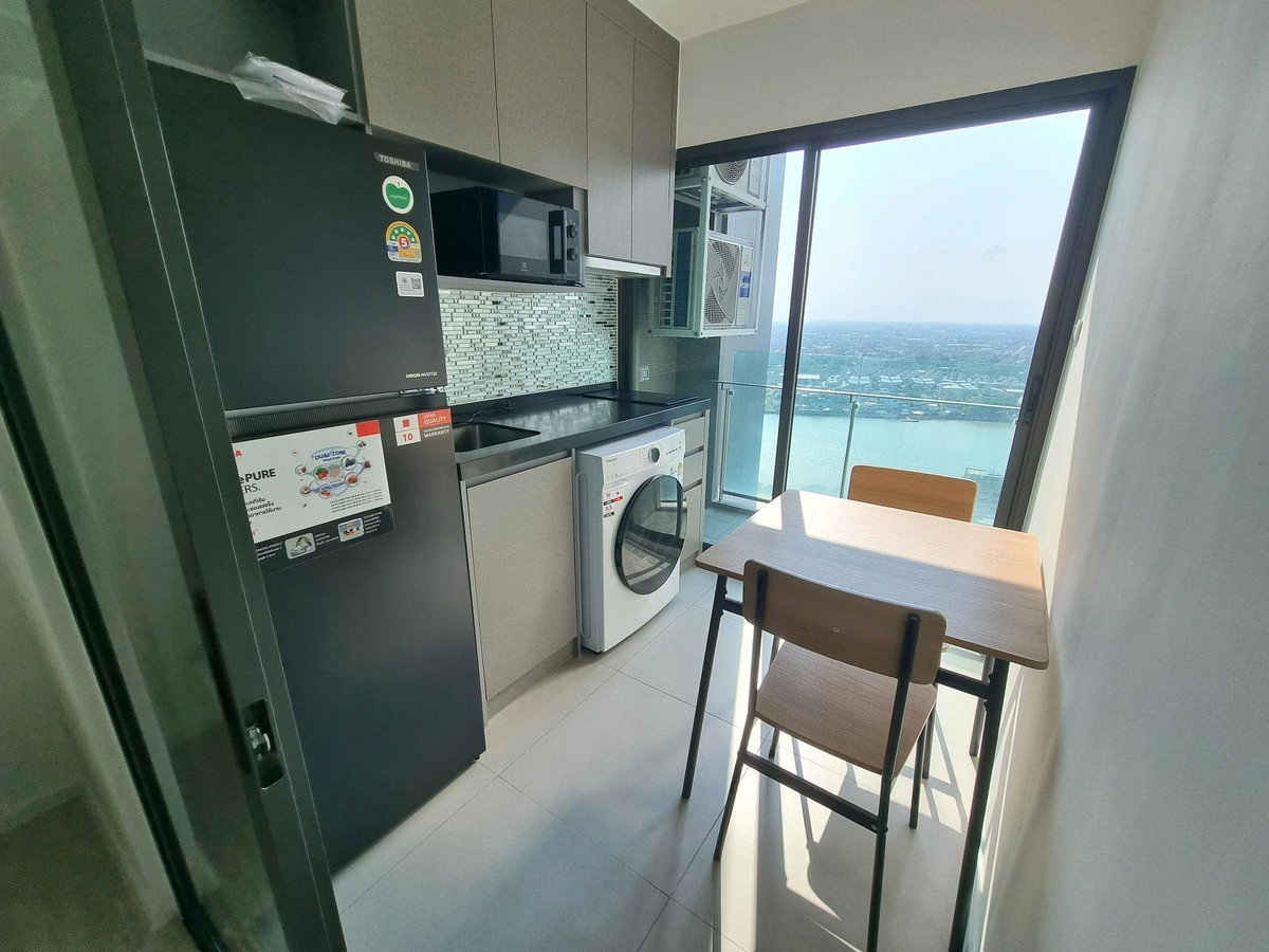 รูป 🔥 ชั้น 30 วิวแม่น้ำ! 1 Bed Plus 30 ตร.ม. เพียง 15,000 The Clev Riverline Chaophraya - Wongsawang ราคาสุดคุ้มมาก - รูปที่ 8/20