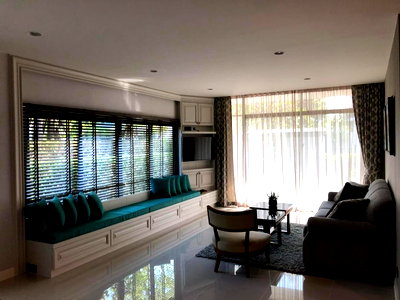 Houses for rent Thammasat University : LTHC7066 – Single House FOR RENT at Krungthep Kreetha 4 beds 5 baths 260 sq.M. Near BTS Bearing station ONLY 90k/month