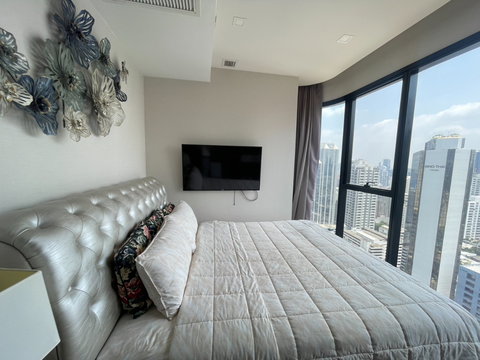 ปล่อยเช่า Ashton Asoke 2ห้องนอน 1ห้องน้ำ แต่งเฟอร์นิเจอร์ครบ! พร้อมเข้าอยู่!