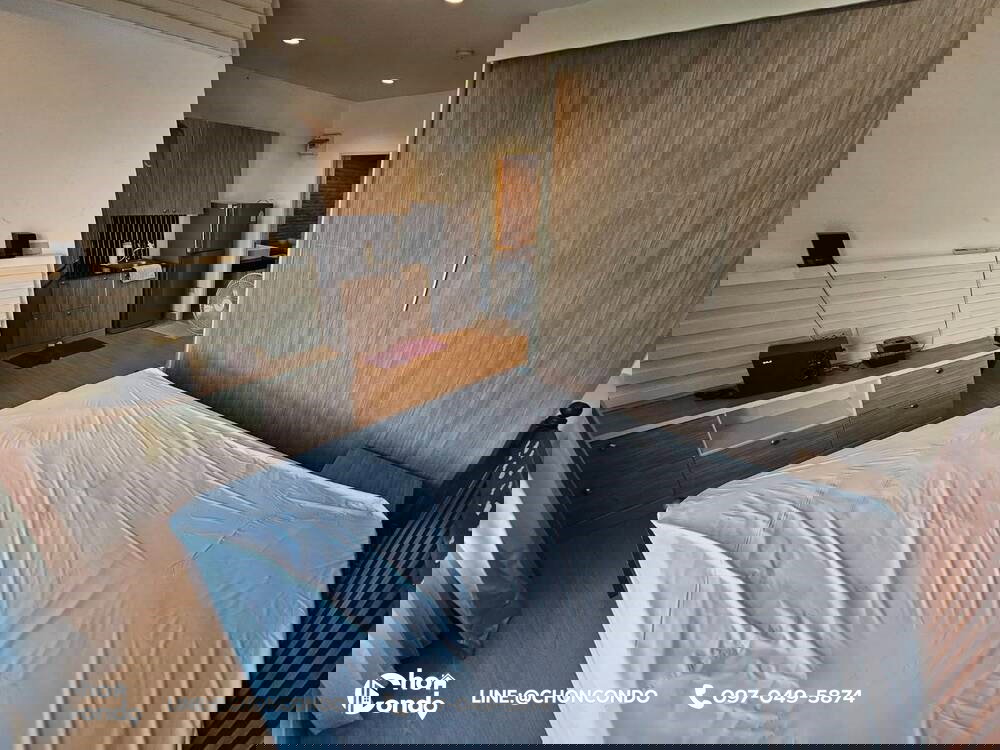 รูป The Room Condo บางแสน ชลบุรี ชั้น6 ใกล้ตลาดปาร์คอิน --------------------Tel/Line 097-049-5874 (FB:@Bangsaen4rent) - รูปที่ 9/10