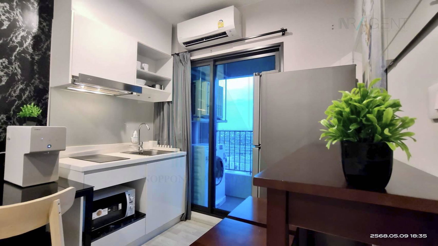 รูป 🚩 ให้เช่าคอนโด เดอะ ไพรเวซี่ พระราม 9 อาคาร 1 ชั้น 18 1 ห้องนอน ขนาด 27 ตรม ใกล้ เดอะมอลล์ รามคำแหง - รูปที่ 8/8