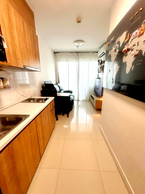 คอนโดให้เช่า : ให้เช่า 1 ห้องนอน ชั้น 16 ไอดีโอ มิกซ์ สุขุมวิท 103 ติด BTS อุดมสุข