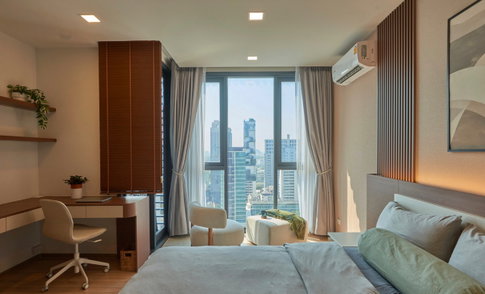 Rent XT Phayathai, beautiful room, ready to move in, near BTS Phayathai, if interested contact Line @841qqlnr